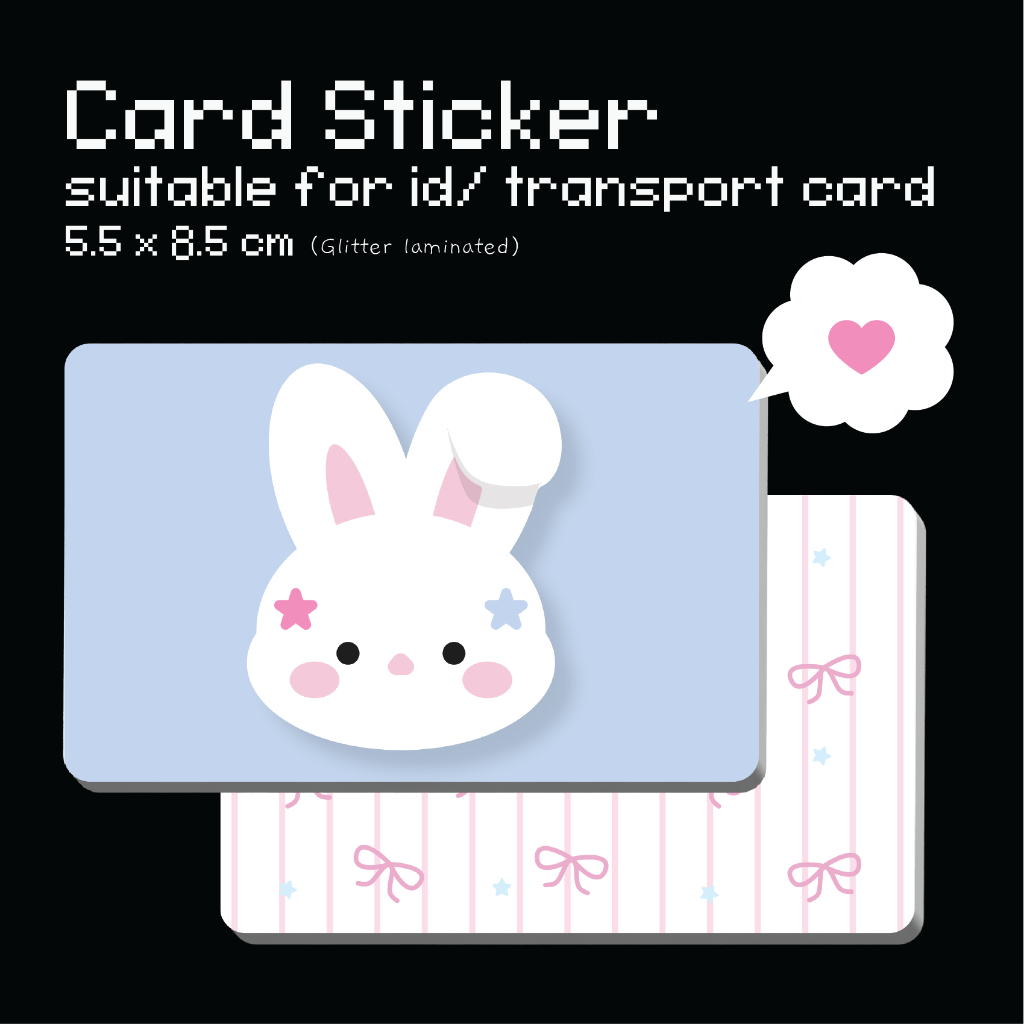 Sajaneeds CARD STICKER - emoney sticker / transport card sticker ...