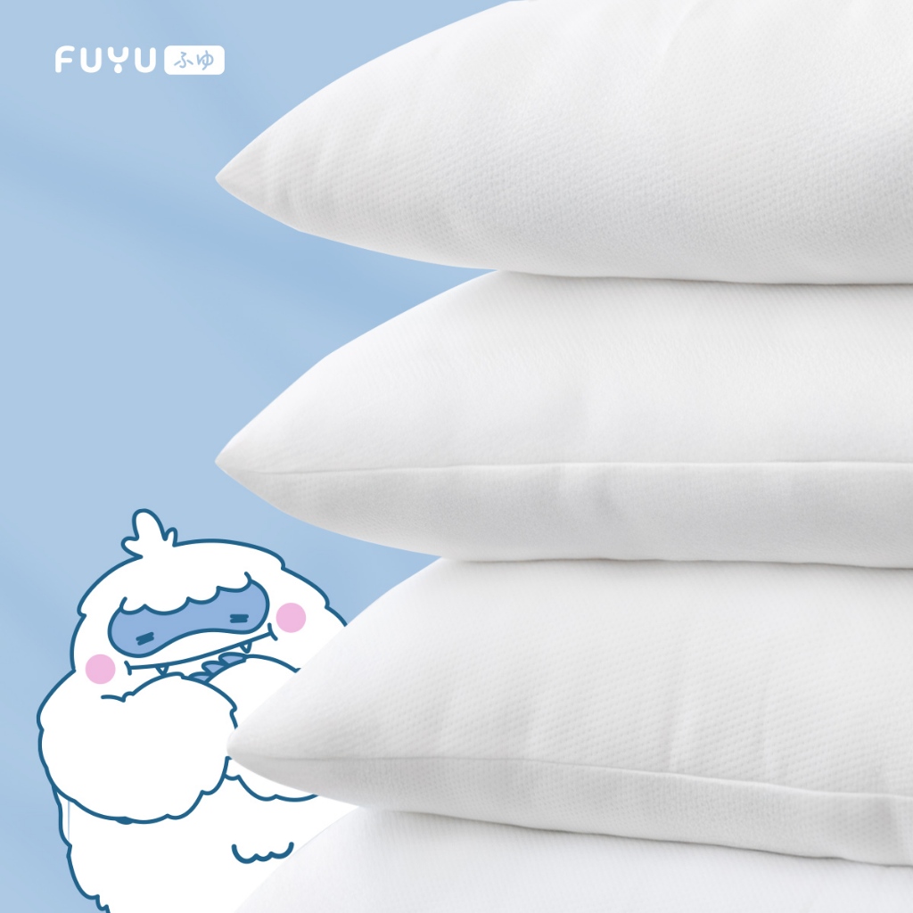 PROMO BELI 1 GRATIS 1 - FUYU Bantal Hotel Premium Microfiber dengan Kain Soft Knitting / Microtex ukuran 45x65 Empuk Sejuk Nyaman Premium Pillow - Gambar 3