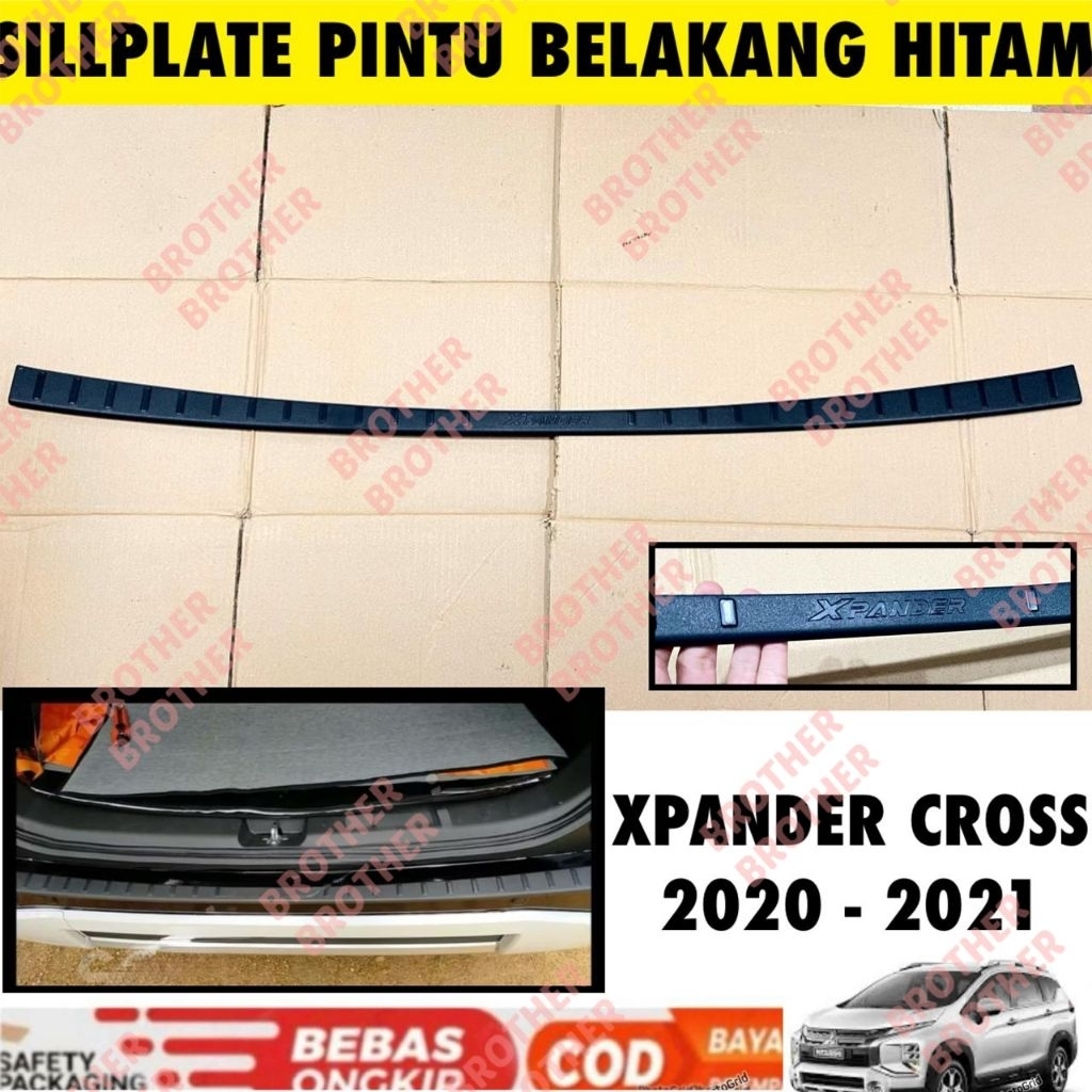 Xpander Rear Sillplate Xpander Cross 2017 2018 2019 2020 2021 Black ...