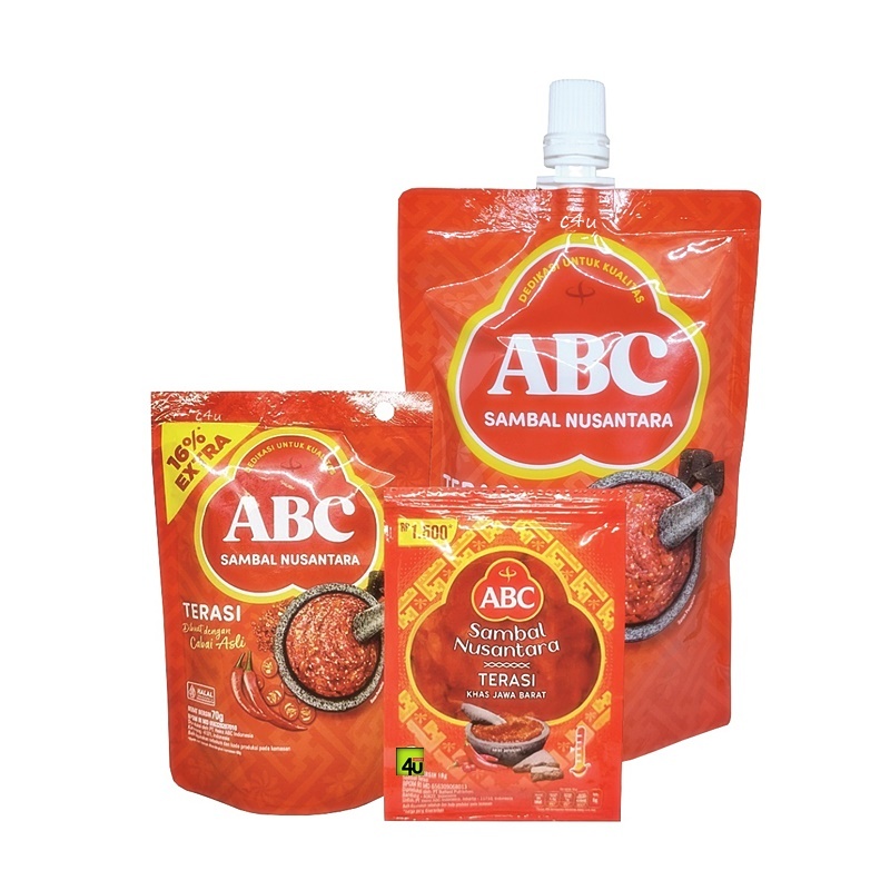 ABC - Nusantara Shrimp Paste Sambal - POUCH and SACHET Packaging ...