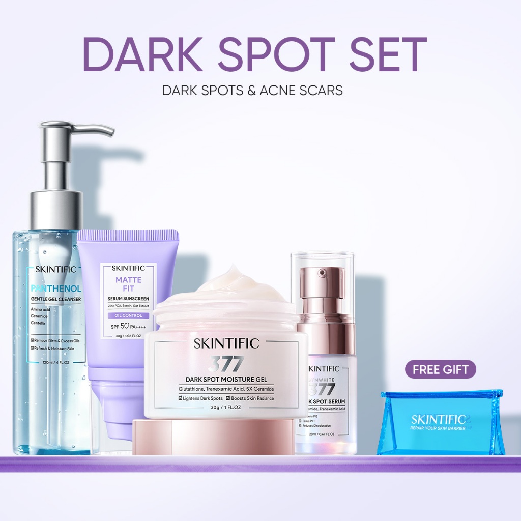 Skintific 4Pcs Set Brightening Moisturizer Glow - Gambar 4