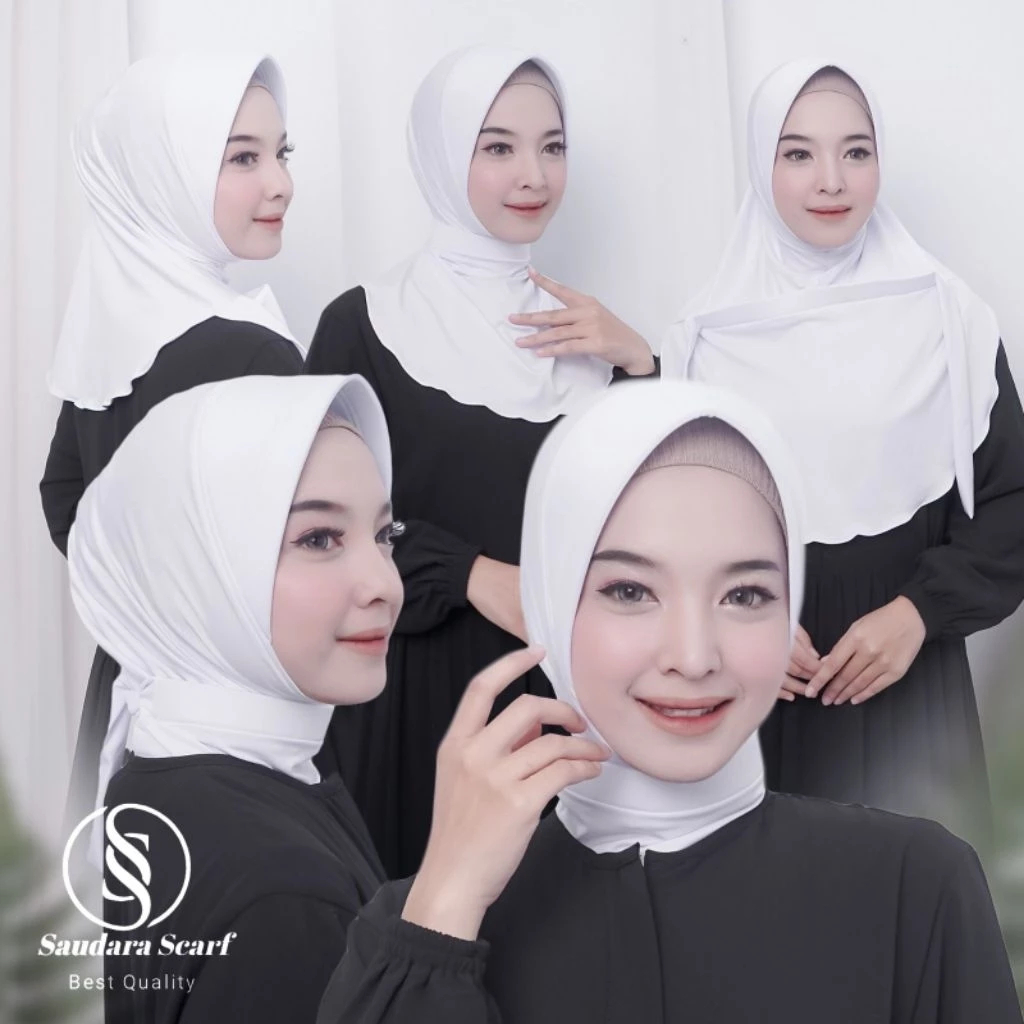 DISA HIJAB - PREMIUM Jilbab Dinas Polwan//PNS//PERSIT//PERWAT//POLWAN//BAYANGKARI//OLAHRAGA - Gambar 4