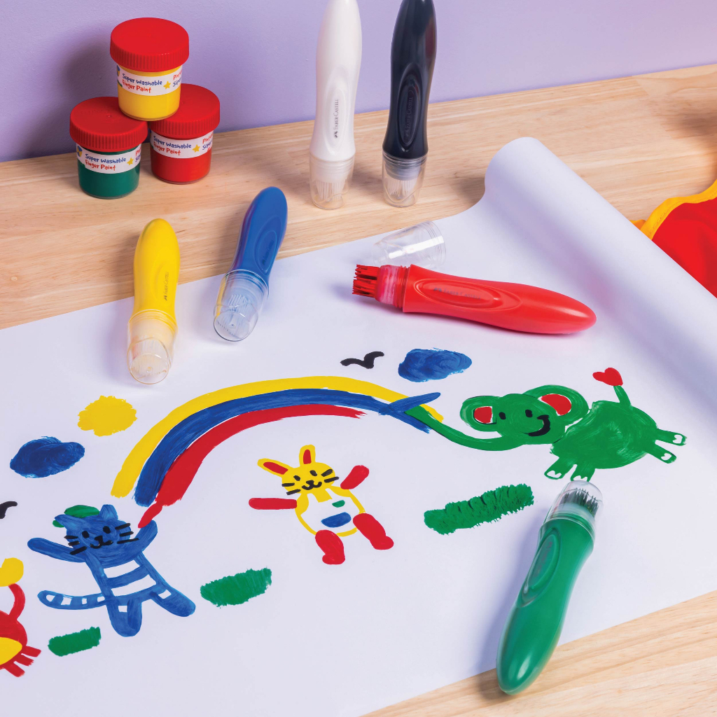 Faber-Castell Little Creatives Easy Grip Finger - Gambar 3
