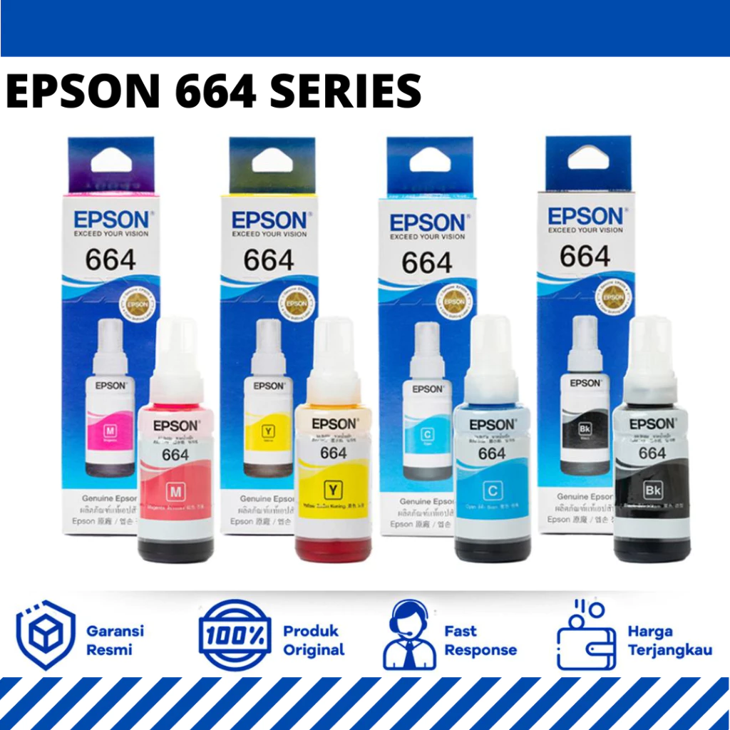EPSON 003 / 664 Tinta Refil 65 Ml - Gambar 2