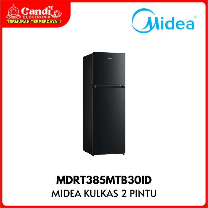 MIDEA MEET Kulkas 2 Pintu 266 Liter Multi Air Flow MDRT385MTB30ID - Gambar 2