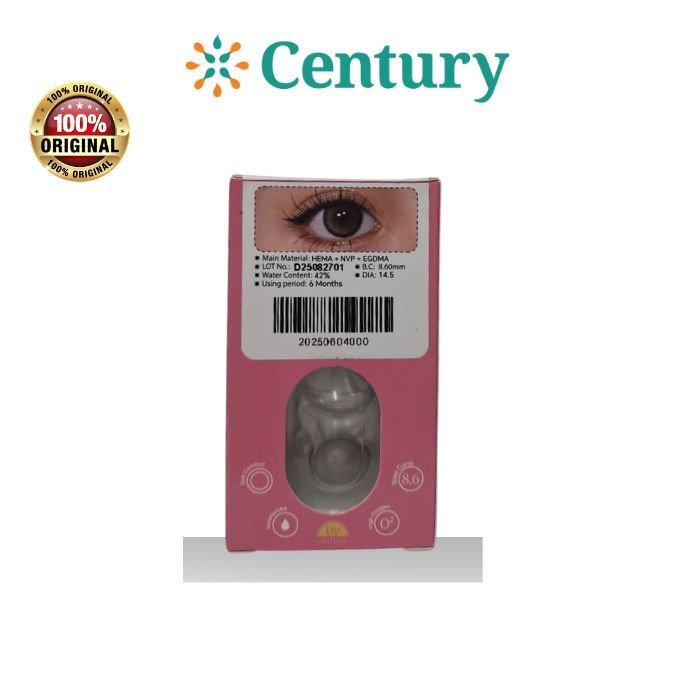 MYSTIC EYES PREMINUM SOFT CONTACT LENS GLAMOUR VOGUE WOLF GRAY MD04 ISI 1 PASANG / CONTACT LENS / PERAWATAN MATA - Gambar 2