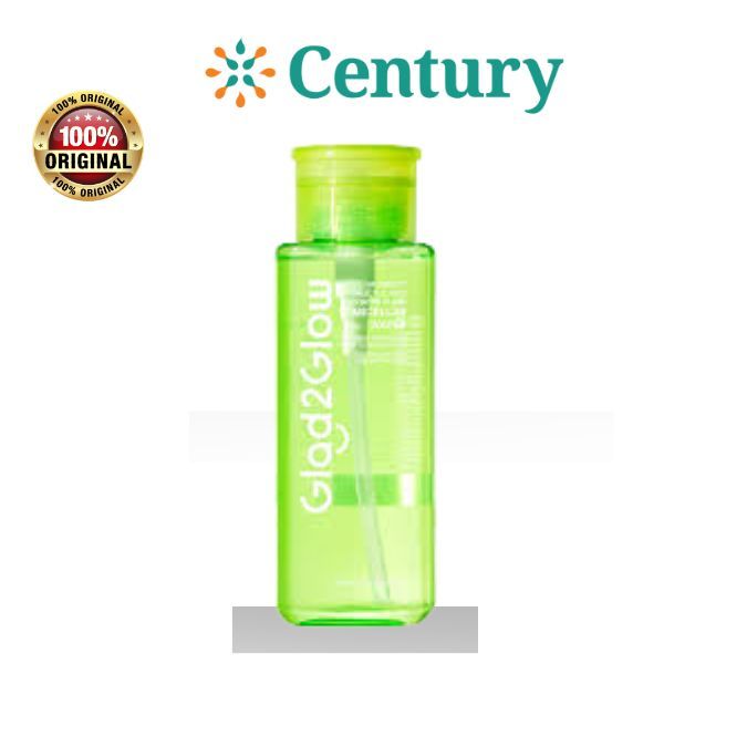 GLAD2GLOW MICELLAR WATER MUGWORT SALYSILYC ACID 300ML / PERAWATAN WAJAH/MICELLAR WATER - Gambar 3