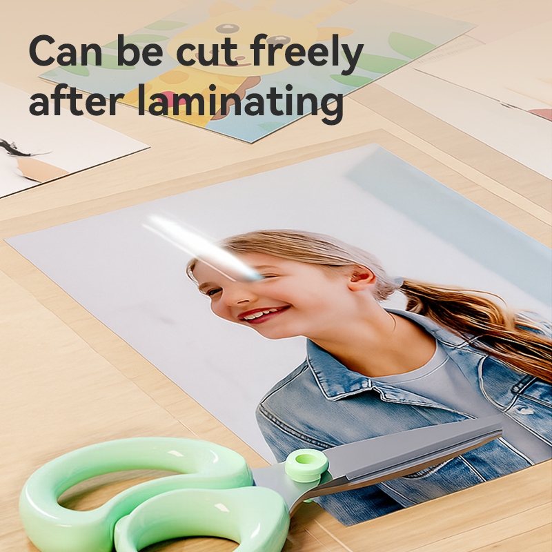 Deli Laminator Film / Plastik Laminating Laminasi Film  A4 / A3 100 PCS Kualitas Tinggi ET17X - Gambar 2