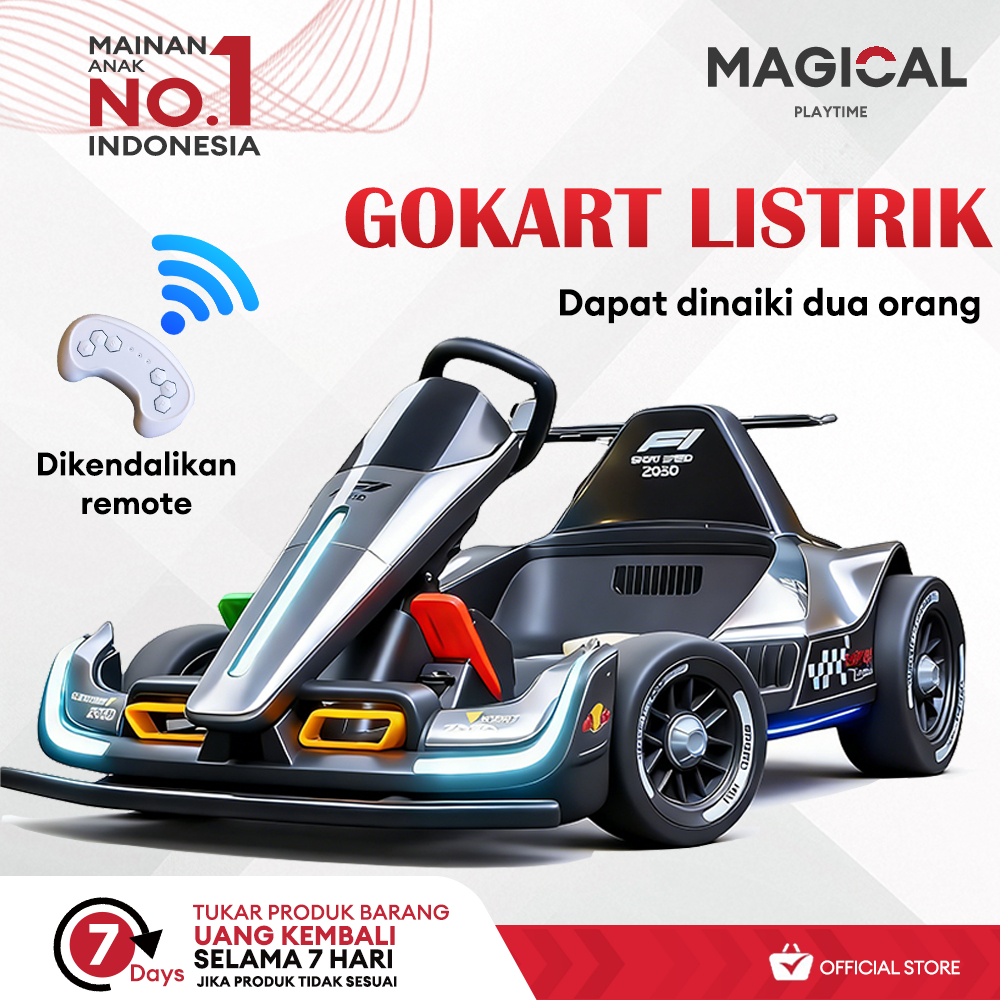 Magical Playtime Ride On Kart Lipat Aki MP3 3-8Y