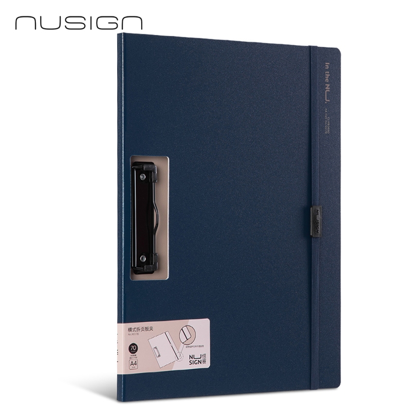 Nusign Horizontal Folding Clipboard/ Clipboard A4/ Clipboard with Cover NS178 - Gambar 3