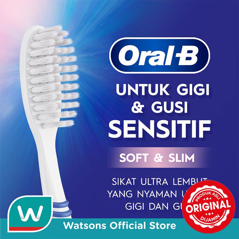 Oral-B Sikat Gigi Soft & Slim 1'S 50g - Gambar 4