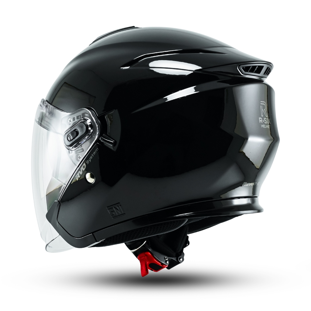 Helm Rsix Revolt X Motorcycle Half Face Double Visor SNI Terbaru - Gambar 4