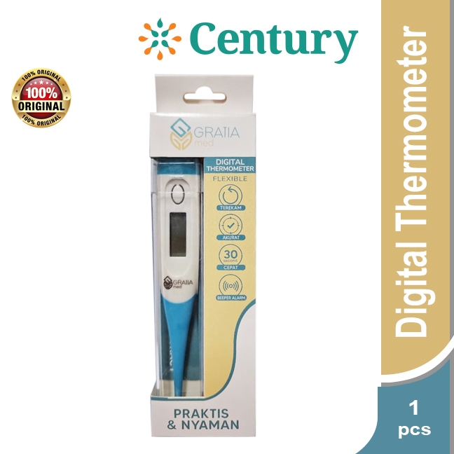 GRATIAMED DIGITAL THERMOMETER / PENGUKUR SUHU/PANAS/THERMOMETER
