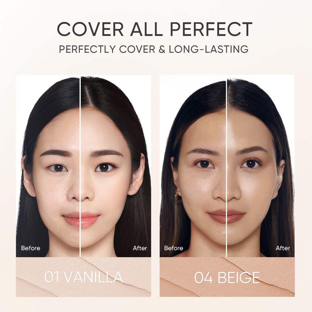 Skintific All Day Perfect Serum Foundation Long-Lasting Flawless Coverage - Gambar 3