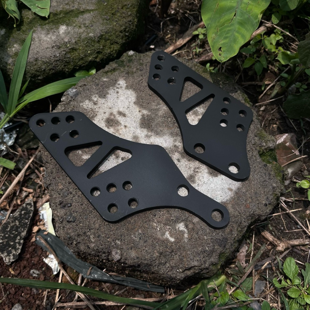Original A-One PNP FU Iron Underbone Bracket (Free Sticker) | Shopee ...