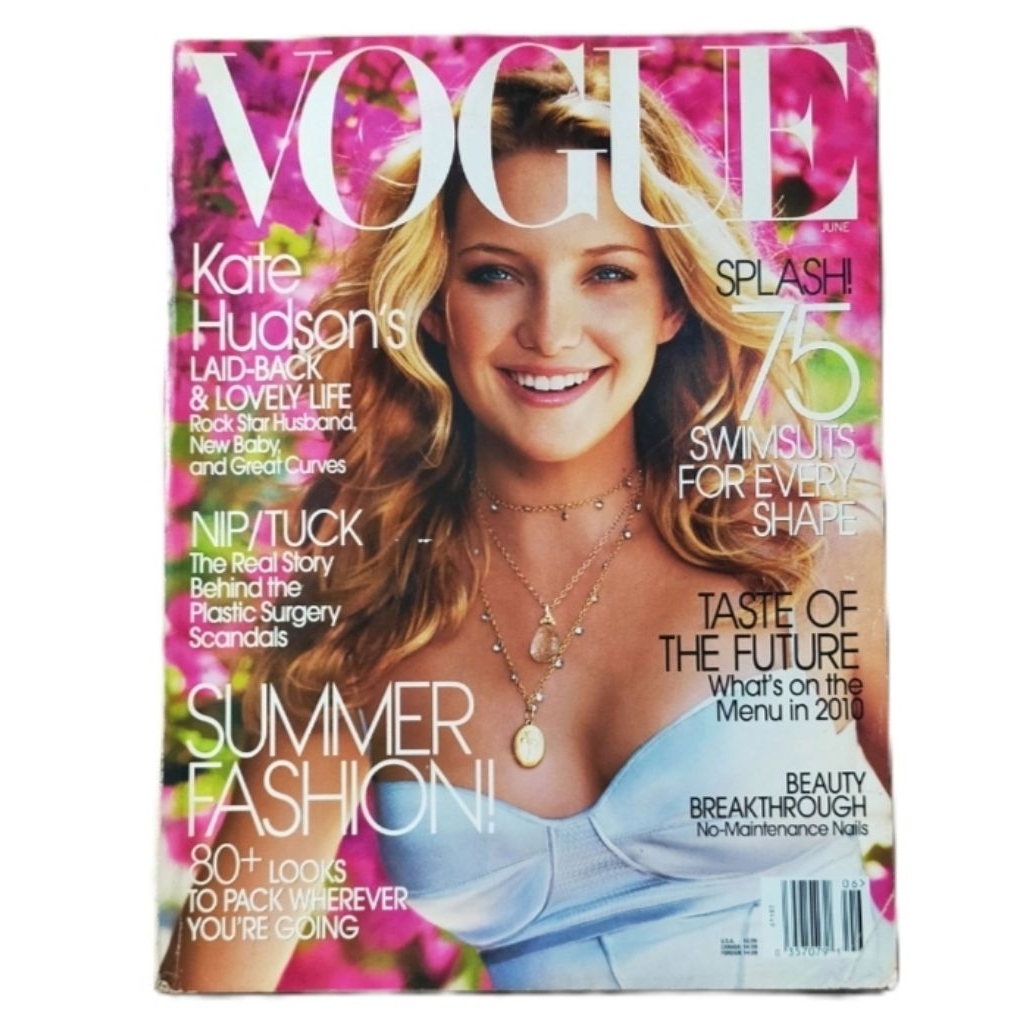 Vogue US June Magazine 2004: Kate Hudson Cover | Shopee Singapore