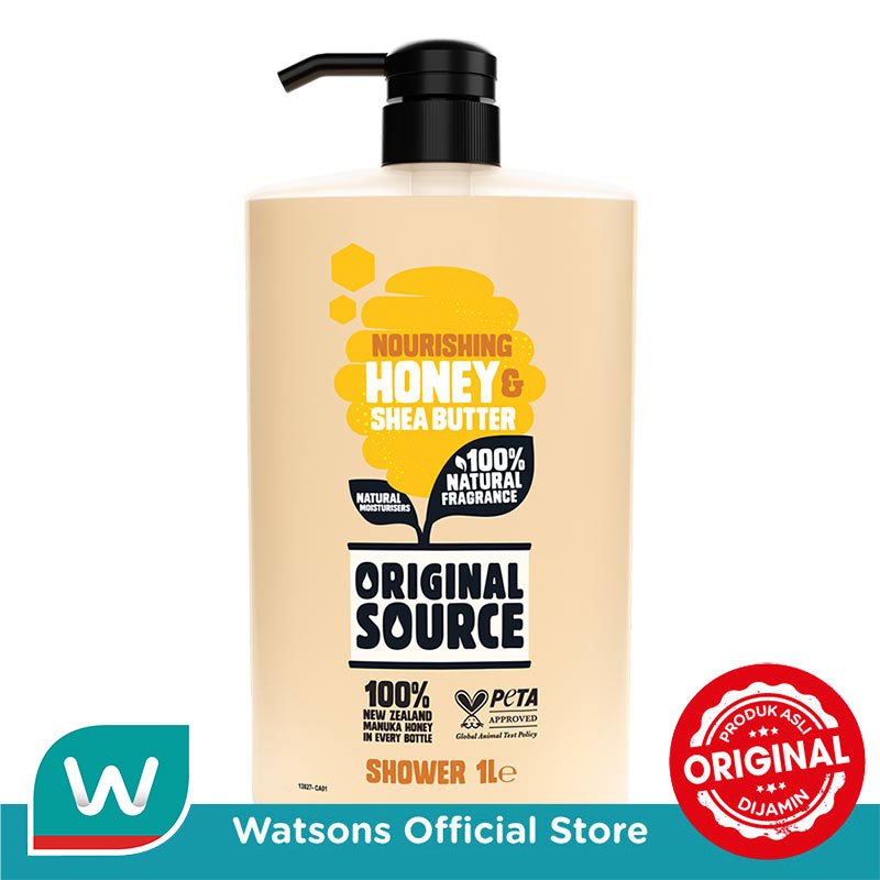 Original Source Body Wash Honey & Shea Butter 1L