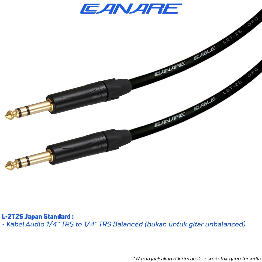 Japan Standard | 6.5 Balanced Jack Audio Cable - Code: (JS, GP, AKAI ...