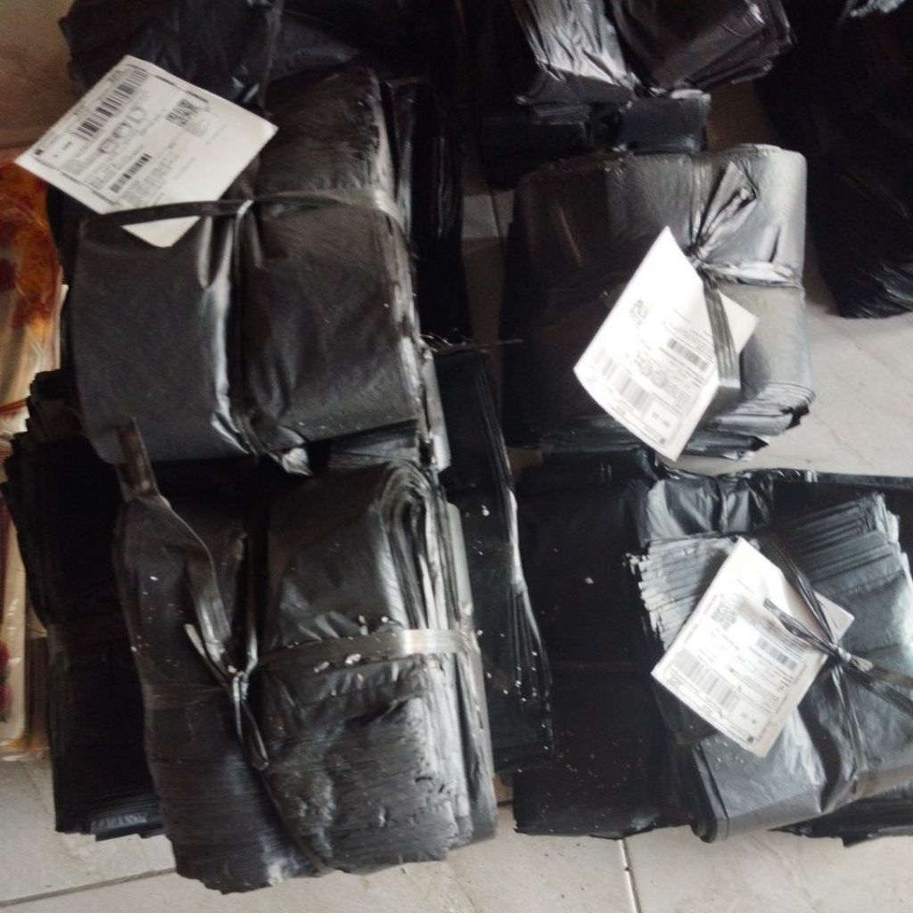 Kresek Plastik Hitam Timbangan / HDPE LOS Kiloan Hitam LOS 15 24 dan 28 - Gambar 4