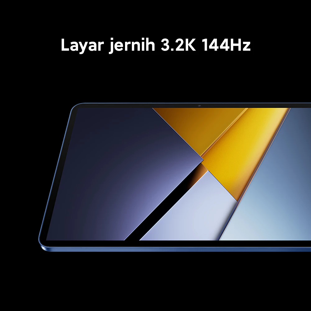 POCO Pad X1 (8GB/512GB) / Layar jernih 3.2K 144Hz / Snapdragon® 7+ Gen 3 / Baterai besar 8850mAh (typ) / Xiaomi HyperAI / Quad speaker dengan Dolby Atmos® [Official Store] - Gambar 3