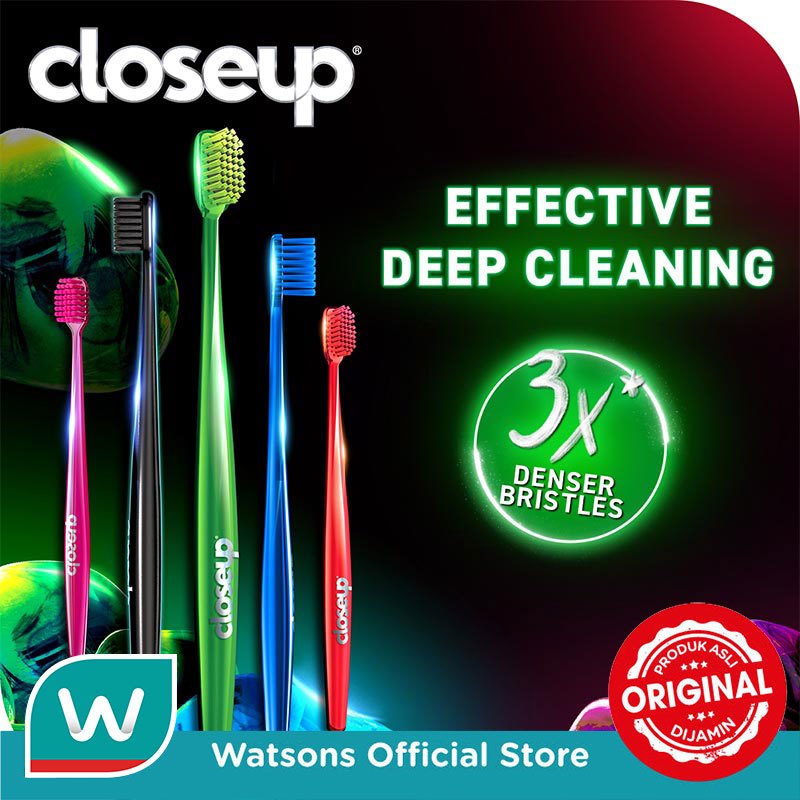 Close Up Sikat Gigi Precision Clean 2'S - Gambar 3