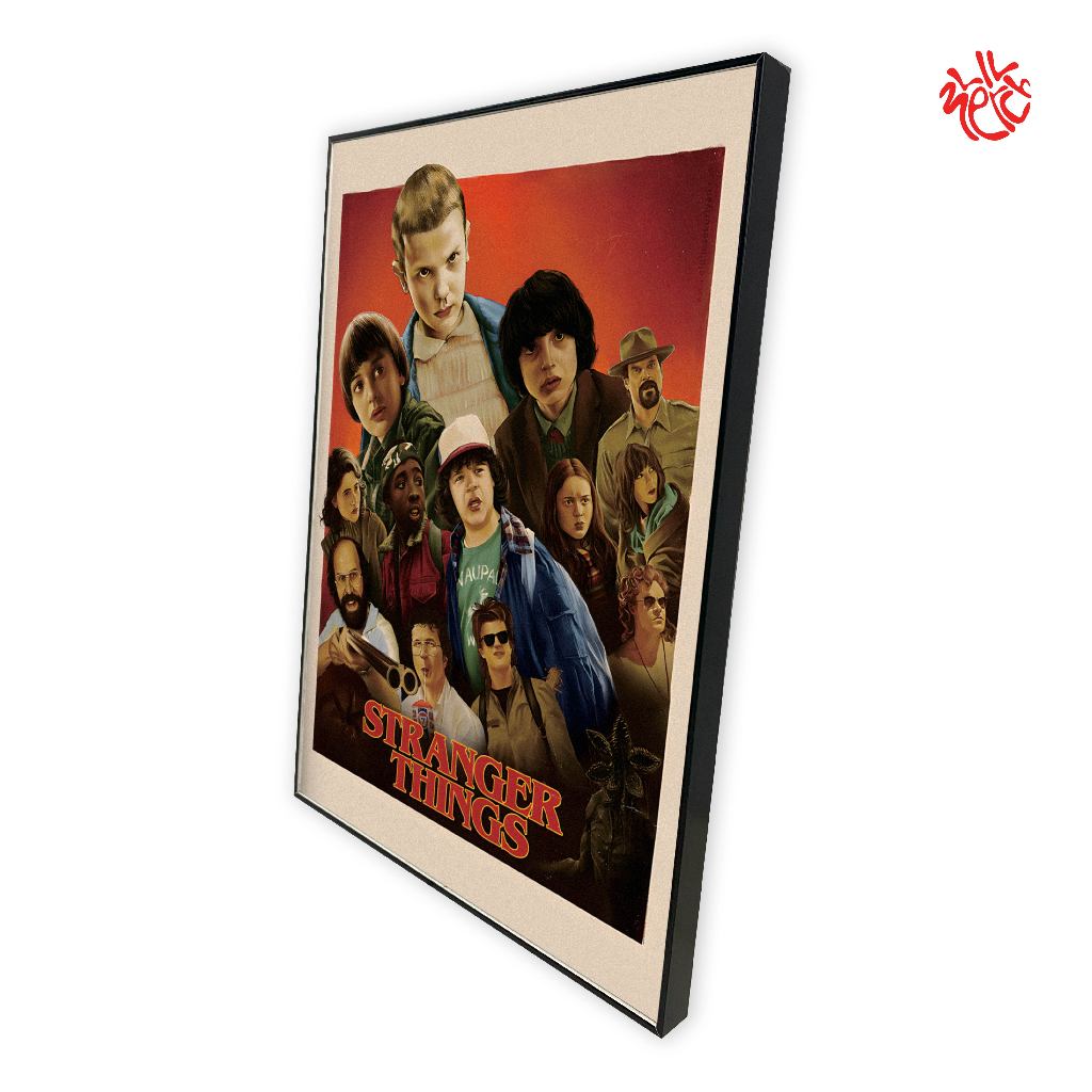 STRANGER THINGS POSTER AESTHETIC POSTER/ FRAMEBLOCK POSTER/ | Shopee ...