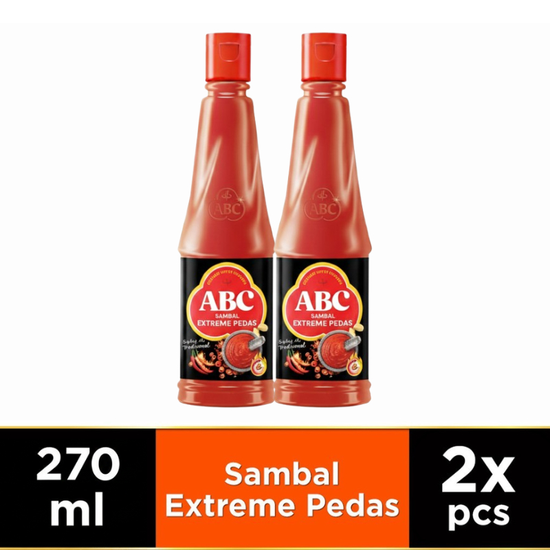 ABC Sambal Extreme Pedas 270ml - Twin Pack