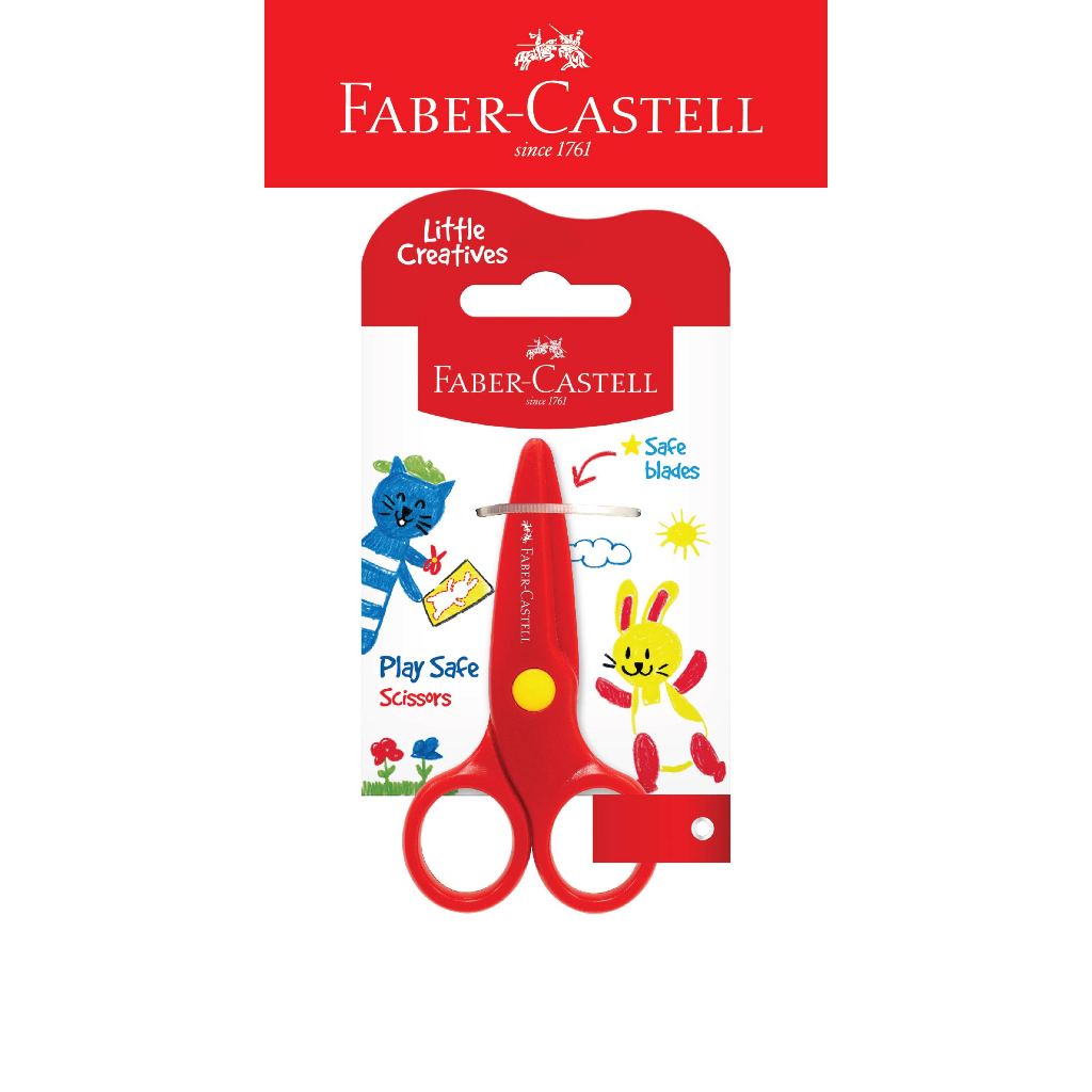 Faber-Castell Little Creatives Play Safe Scissors