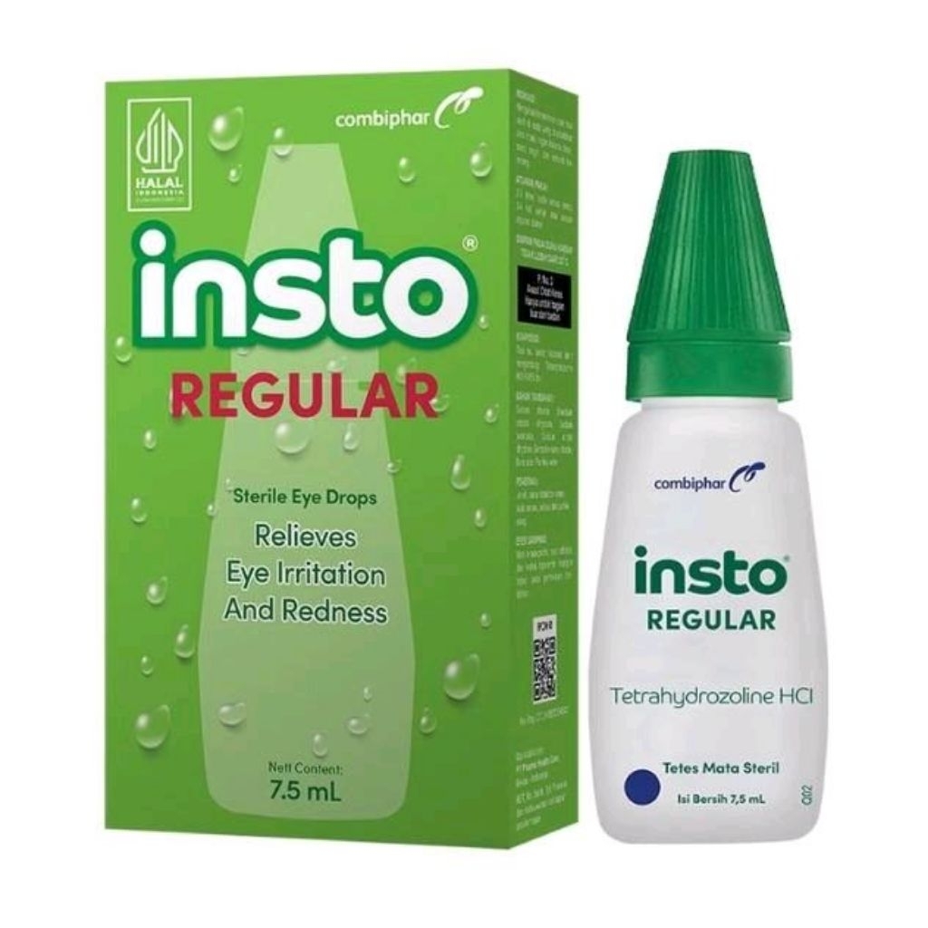 MATA MERAH Insto Eye Drop Regular 7.5ml || For Red Eyes | Shopee Singapore