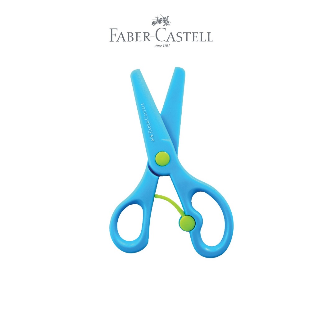 Faber-Castell PlaySafe Scissors Anak – Gunting Aman untuk Belajar Menggunting