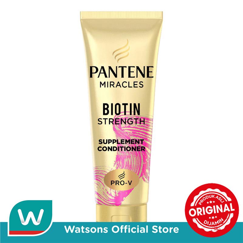 Pantene Conditioner Anti Rontok Miracles Biotin Strength Perawatan Rambut Pro-V 300ml - Gambar 2