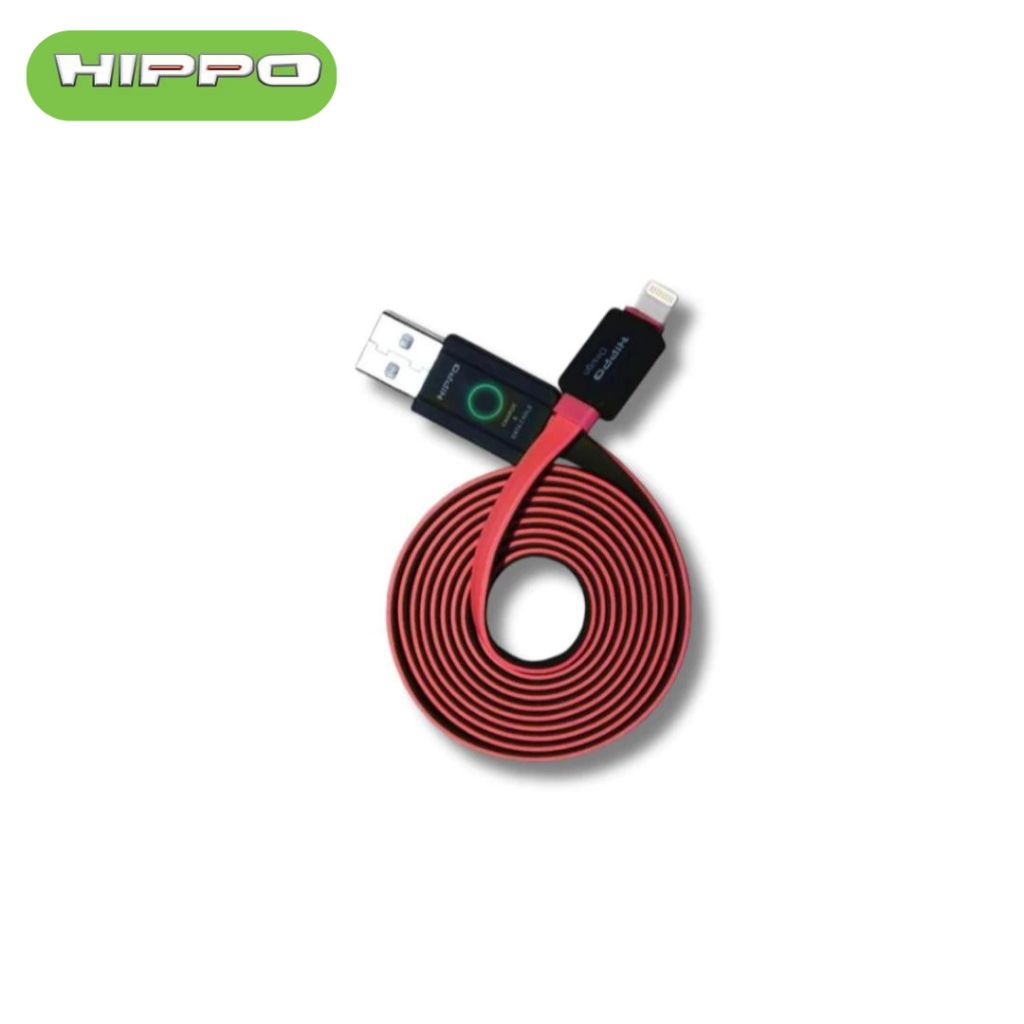 Hippo Kabel Data Teleport 2 USB to Lightning 2.4A Quick Charge 3.0 Fast Charging iPhone Data Cable