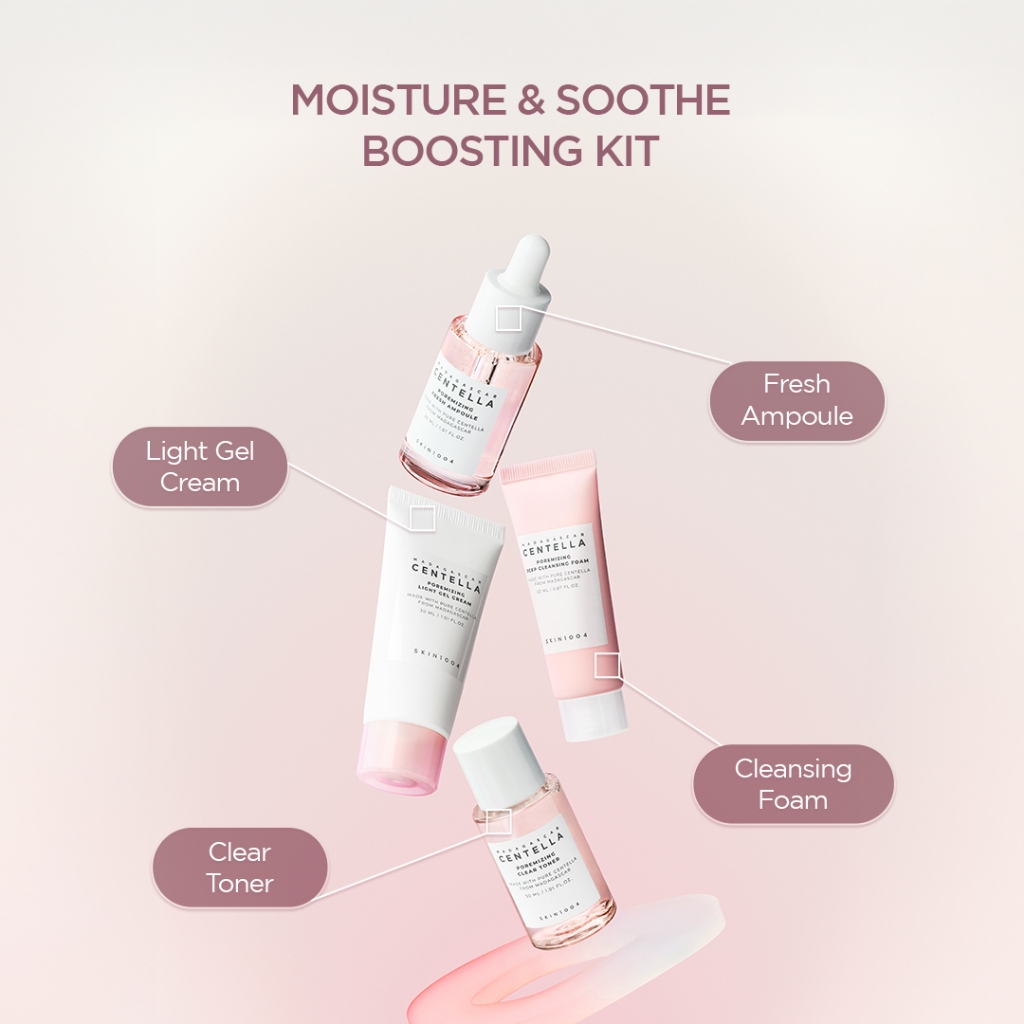 SKIN1004 Madagascar Centella Poremizing Travel Kit (box ver.) - Gambar 3