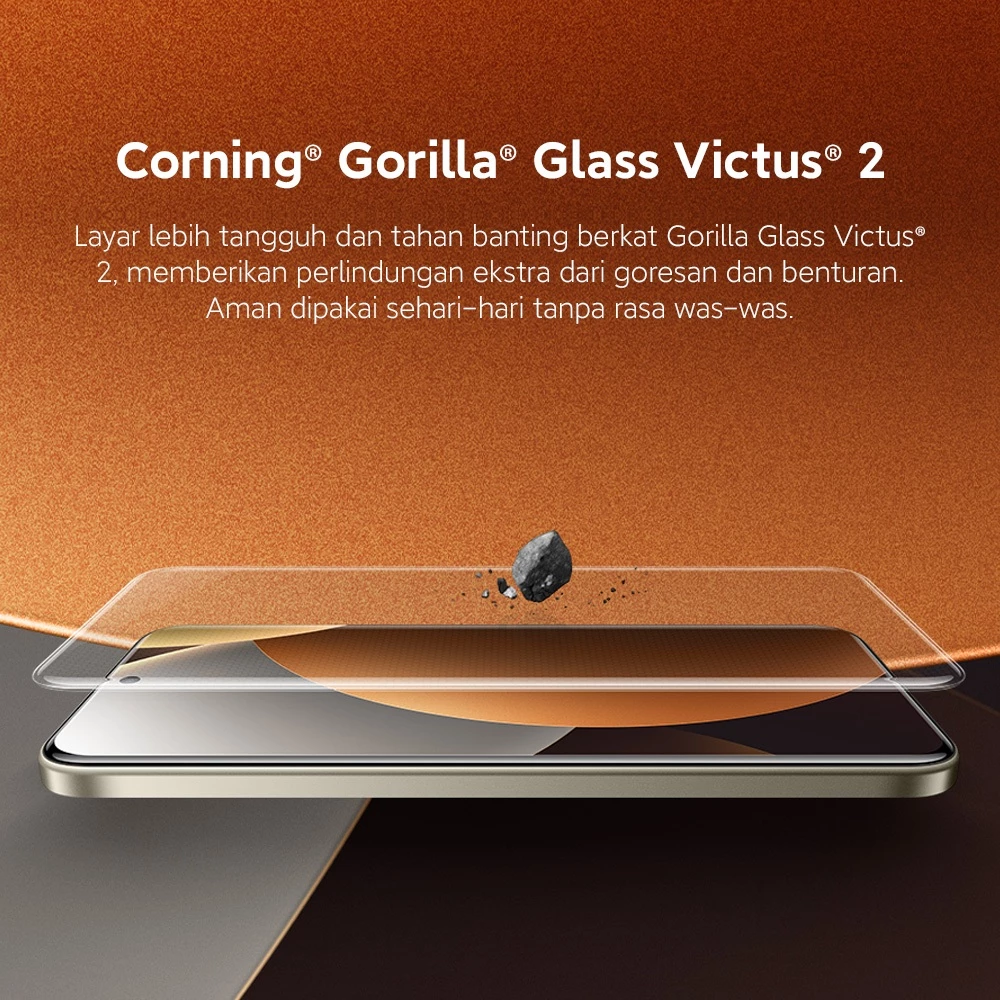Xiaomi Redmi Note 15 Pro+ 5G (8/256 GB) (12/512 GB) / Baterai 6500mAh dengan HyperCharge 100W / Corning® Gorilla® Glass Victus® 2 / IP69K Ketahanan debu dan air / Kamera baru 200MP dengan kejernihan ultra / Layar AMOLED CrystalRes 6,83" 1.5K [Xiaomi Offic - Gambar 4