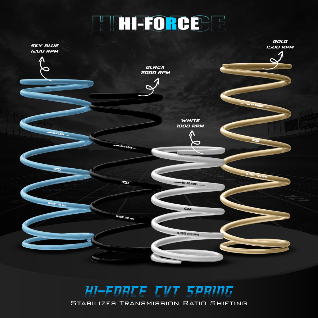 PER CVT SPRING H4R HI-FORCE 1000 1200 1500 1800 2000 RPM BEAT Scoopy ...