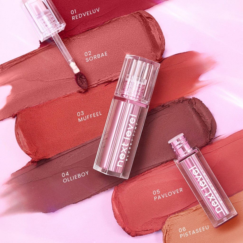 Hanasui Next Level Blurry Tint Lip Tint Watery To Blur Lightweight Velvet Finish / MJO - Gambar 4