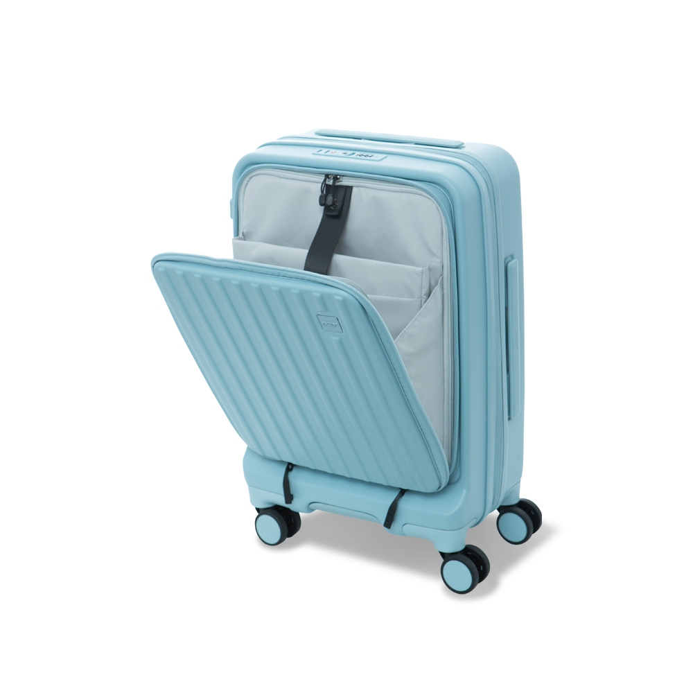 Acer Fashion Koper Polyethylene Barcelona Carry-on Luggage - Azure Sky - Gambar 2