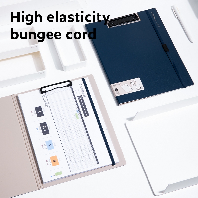 Nusign Vertical Folding Clipboard/ Clipboard A4/ Clipboard with Cover NS180 - Gambar 4