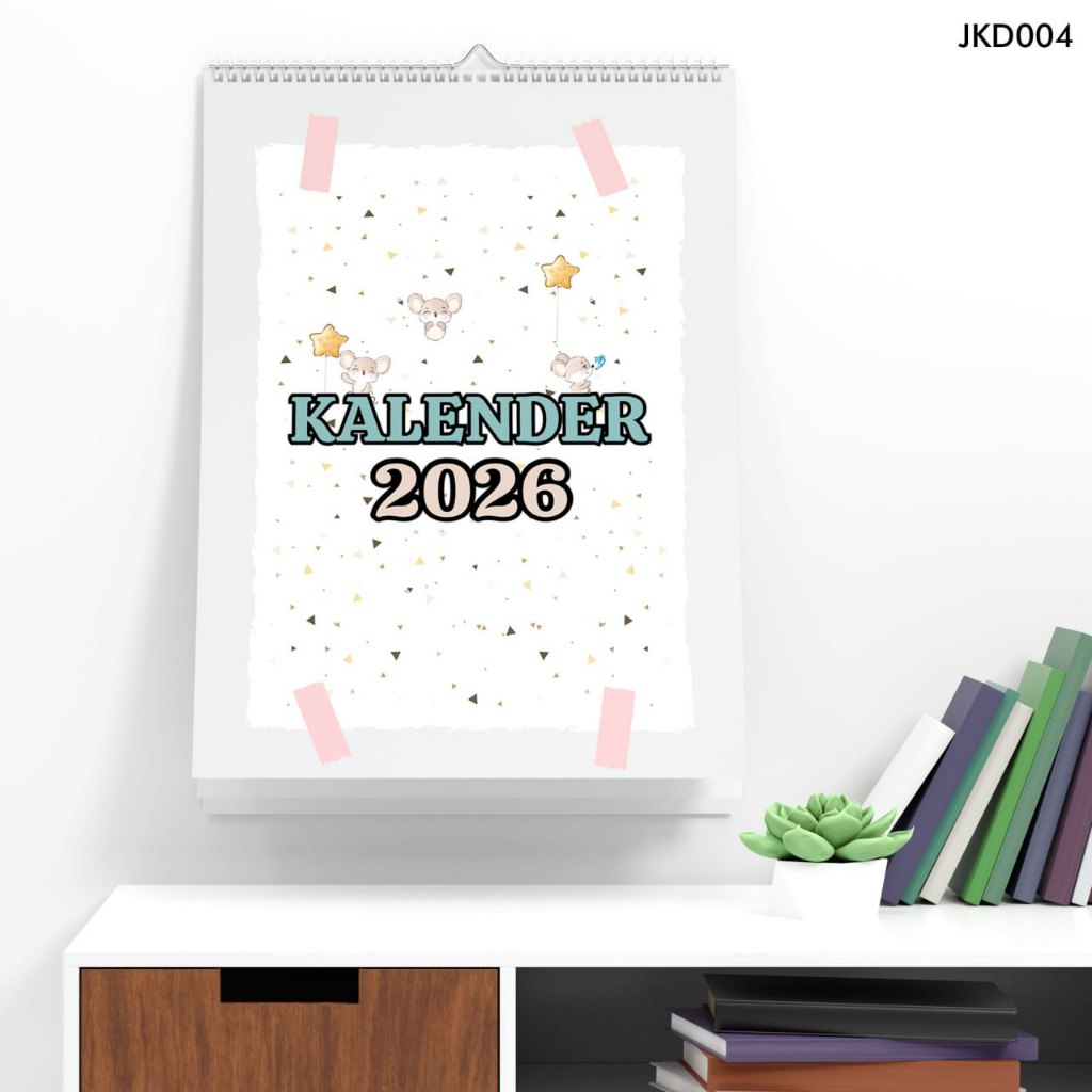 2026 CALENDAR SPIRAL WALL CALENDAR 2026 AESTHETIC HANGING CALENDAR A3 ...