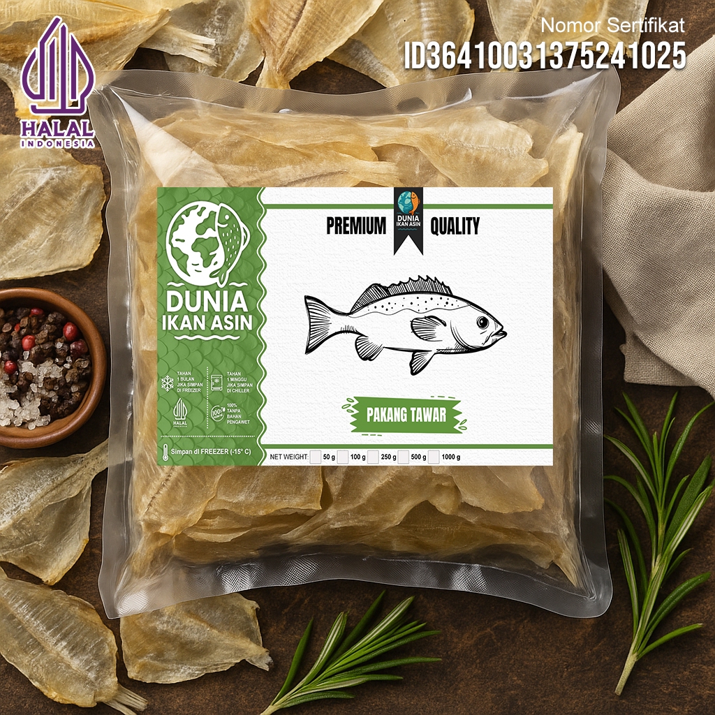 Halal Salted Fish Freshwater Feed 500 gr, 1000 grams – WORLD OF SALTED ...