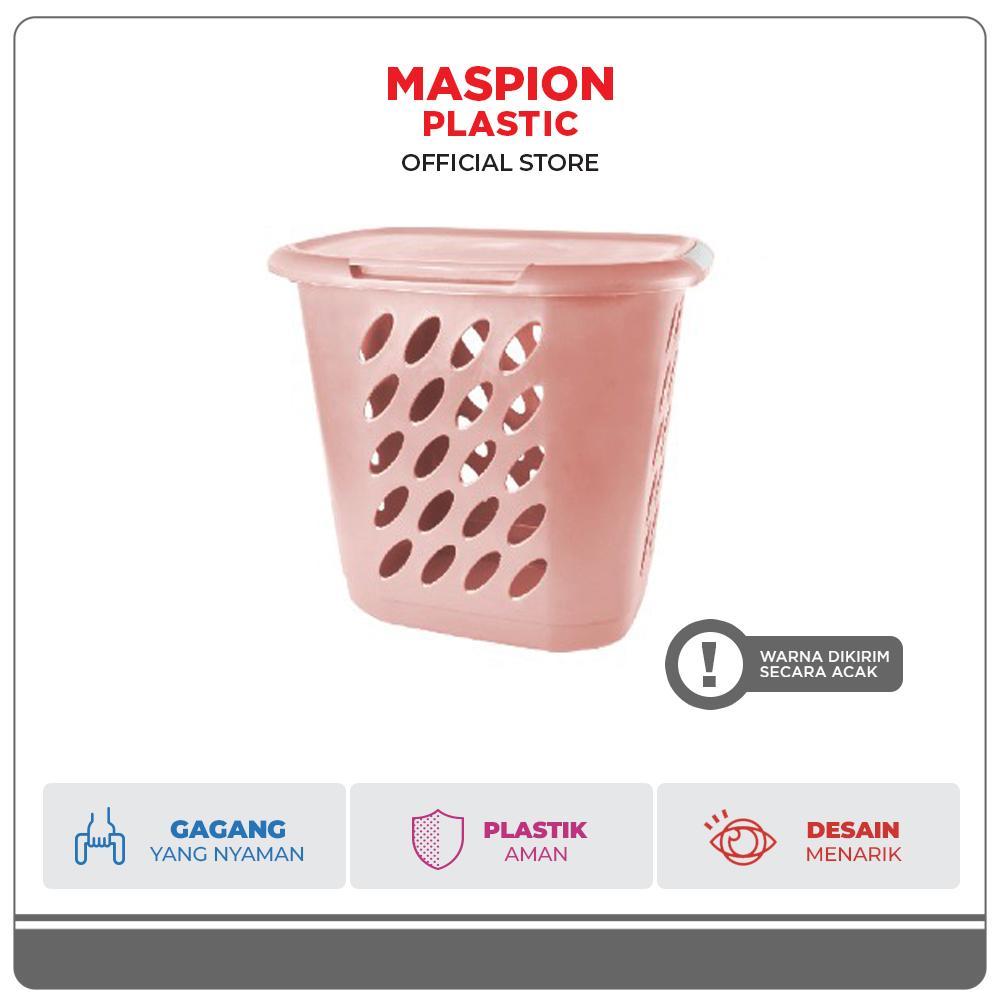 Maspion Keranjang Laundry Plastik Kenka Hamper L