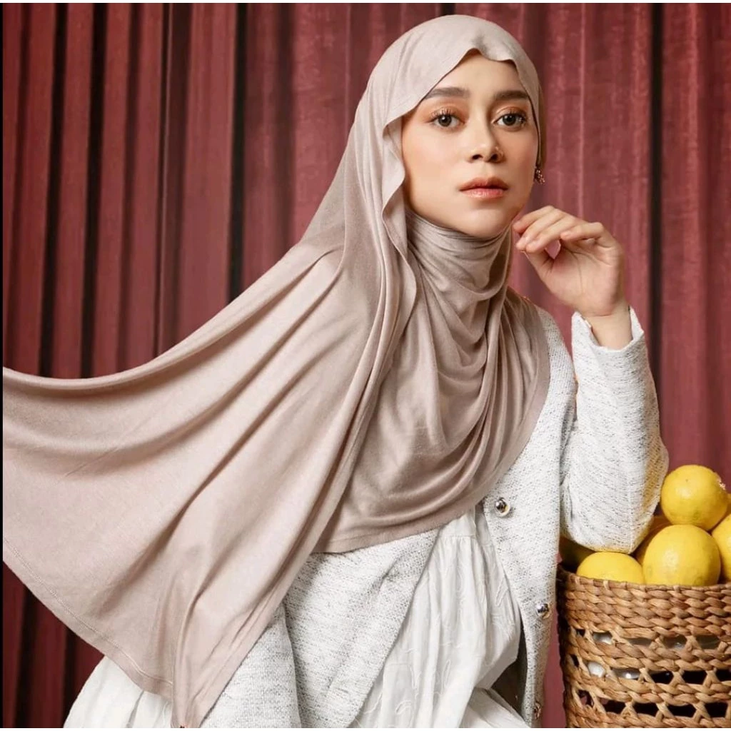 HIJAB Pashmina Tencel Rayon Bamboo / Pashmina Tencel Rayon + Pouch - Gambar 2