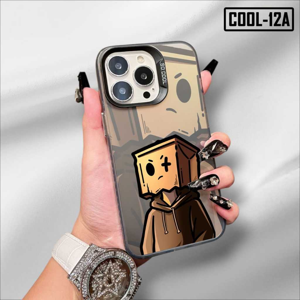 Case Gambar Realme C85 Pro Realme 10 4G Realme 10 Pro Realme 10 Pro Plus  Realme 11 4G Realme 11 Pro Realme 11 Pro Plus Realme 12 5G Realme 12 Plus Realme 12 Pro Plus Realme 13 4G 13 Plus Case gambar Box Man Pattern Kartun lucu COOL-12 Case Hologram Imd - Gambar 2