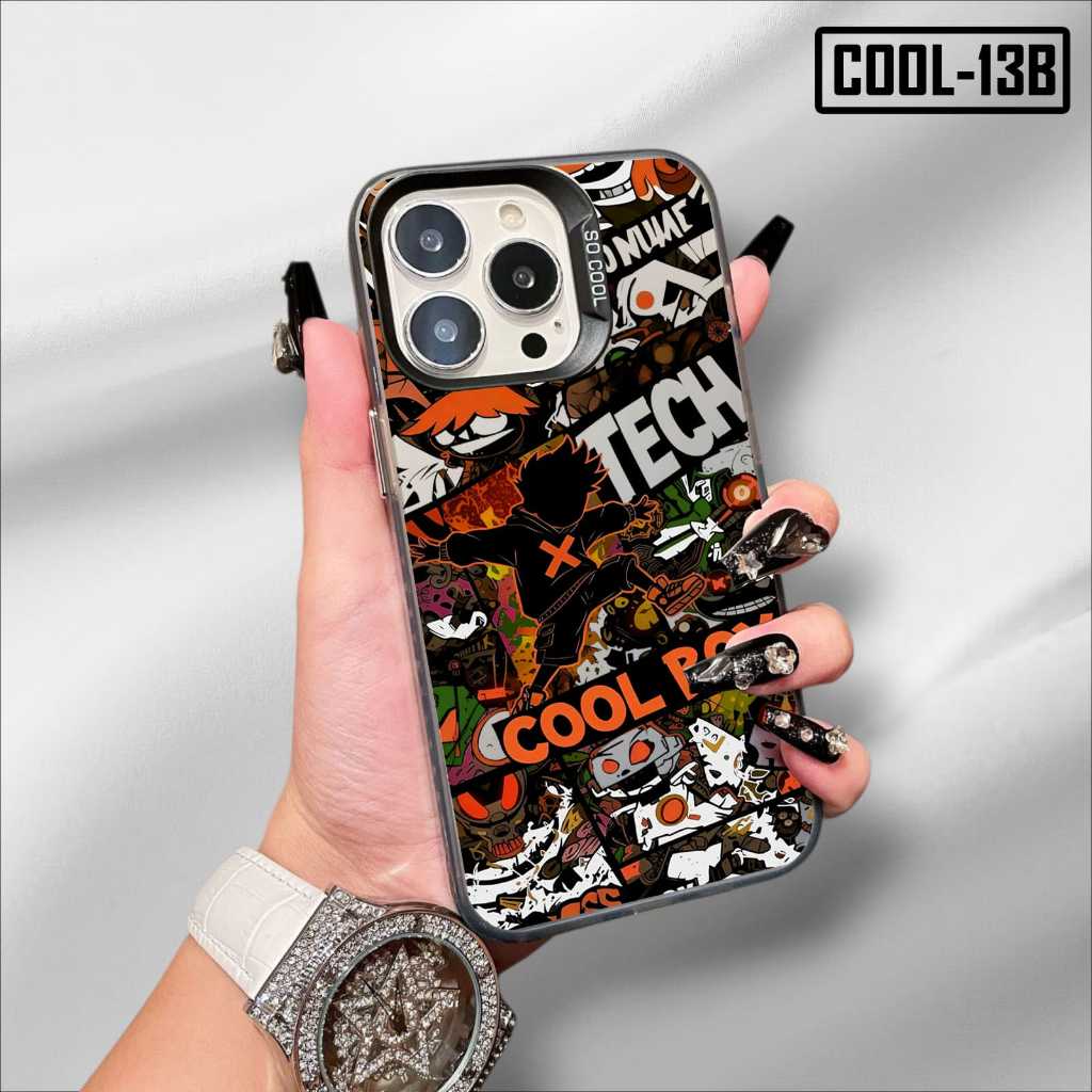Case Gambar Realme 10 4G Realme 10 Pro Realme 10 Pro Plus Realme 11 4G Realme 11 Pro Realme 11 Pro Plus Realme 12 5G Realme 12 Plus Realme 12 Pro Plus Realme 13 4G Realme 13 Plus Case gambar Cool Graphic Comic Kartun keren COOL-13 Case Hologram Imd - Gambar 3
