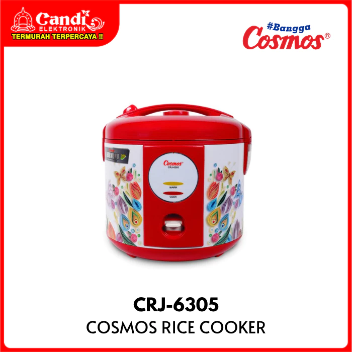 COSMOS Rice Cooker Penanak Nasi 2 Liter Harmond CRJ-6305