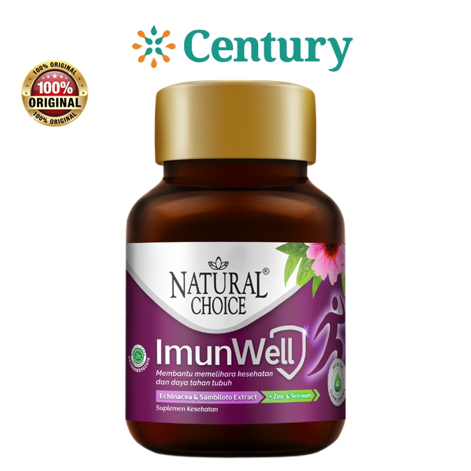 NATURAL CHOICE IMUNWELL ISI 30 KAP/ MULTIVITAMIN / SUPLEMENT KESEHATAN/ - Gambar 3