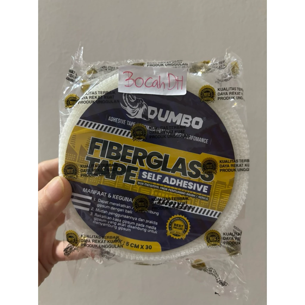 PERBAN GPYSUM / ISOLASI GIPSUM / SOLASI GYPSUM 2INCH PANJANG 30METER - Gambar 2