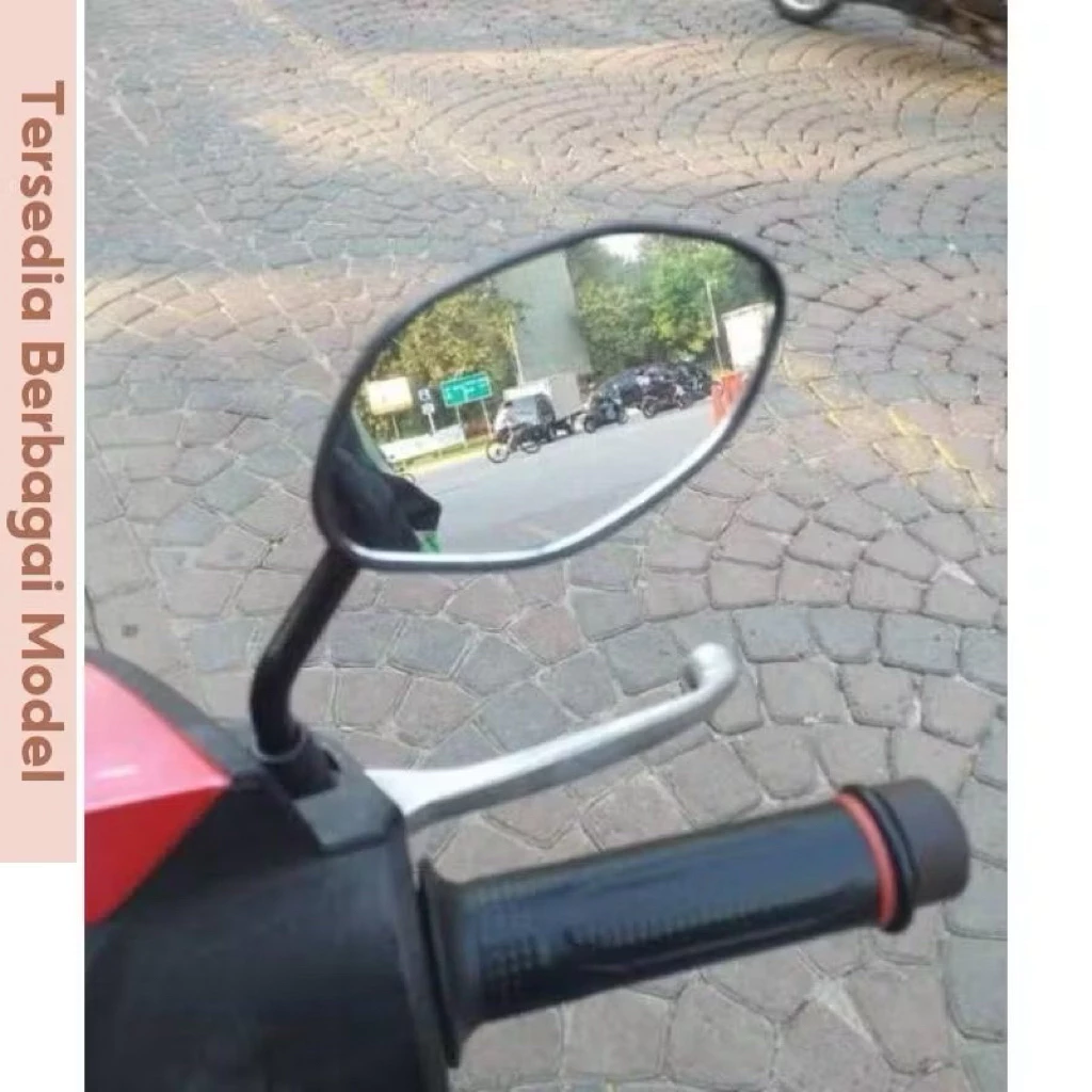 Spion Beat Mini Chrome Honda Bisa Semua Motor HND Spion Model Beat Mini Sepion Beat Mini Spion Hnda Beat Vario Scoopy Mini - Gambar 3