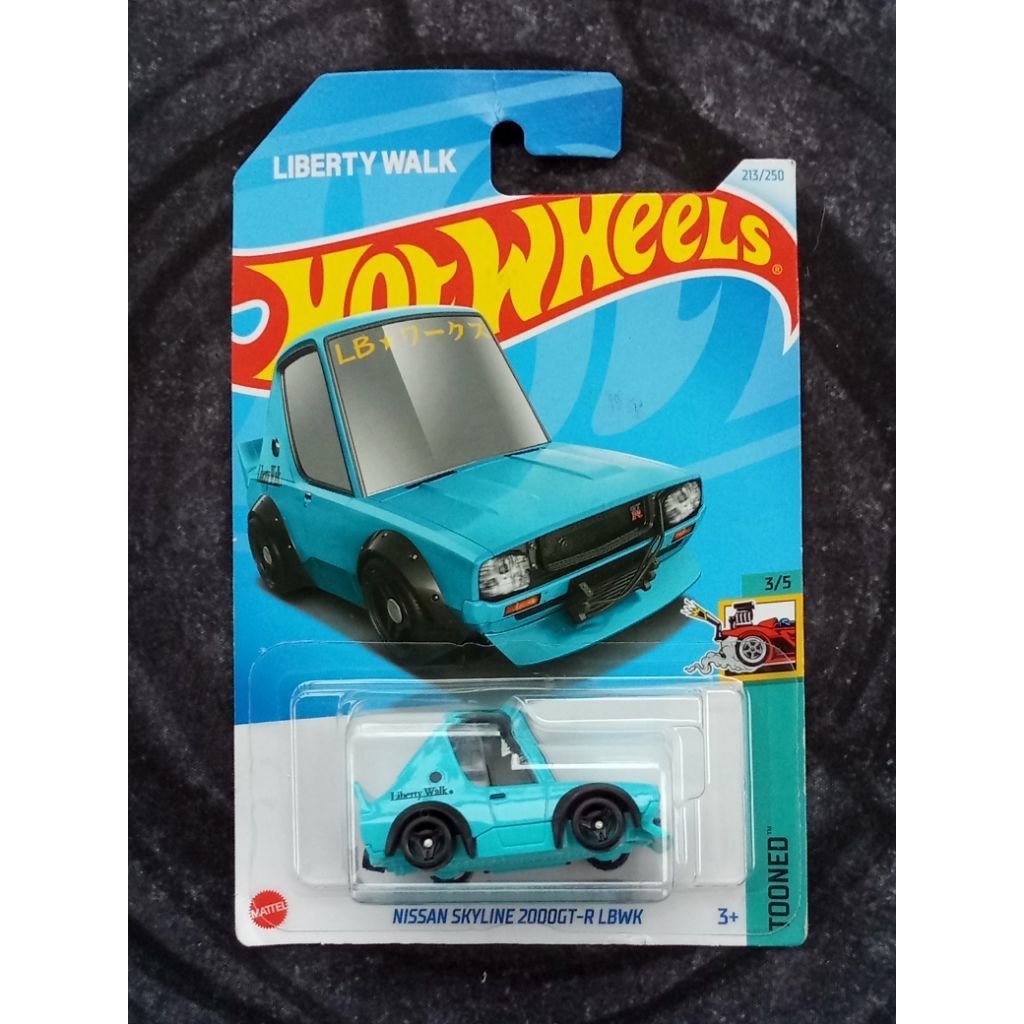 HOT WHEELS TOONED NISSAN SKYLINE 2000GT-R LBWK | Shopee Singapore