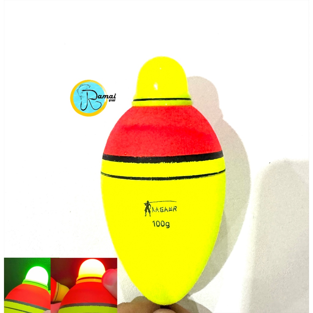 Pelampung Pancing LED Lampu Terang Menyala Termasuk Baterai